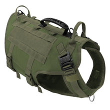 Load image into Gallery viewer, Tactical Dog Harness Military No Pull Pet Harness Vest For Medium Large Dogs Training Hiking Molle Dog Harness With Pouches