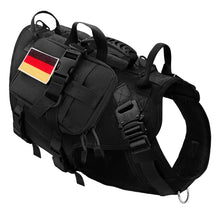 Load image into Gallery viewer, Tactical Dog Harness Military No Pull Pet Harness Vest For Medium Large Dogs Training Hiking Molle Dog Harness With Pouches