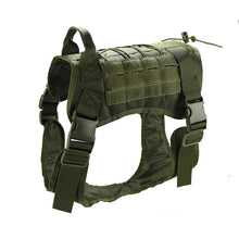 Load image into Gallery viewer, Tactical Dog Harness Military Training Padded Quick Release Vest Pet Training Dog Harness For Set Small Medium Large Dogs