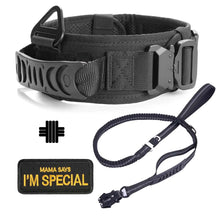Load image into Gallery viewer, Rottie Military Tactical Collar with Handle