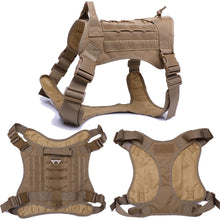 Load image into Gallery viewer, Tactical Dog Harness Military Training Padded Quick Release Vest Pet Training Dog Harness For Set Small Medium Large Dogs