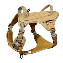 Load image into Gallery viewer, Dog Tactical Harness Vest Pet Dog Harness with 5pcs Dog Patches, Reflective Pet Harness No Pull with Durable Soft Padded Handle