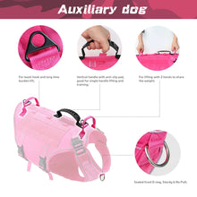 Load image into Gallery viewer, Tactical Dog Training Vest No Pull Military Harness Adjustable Dog Hiking Harness Working Vest For Medium Large Dogs