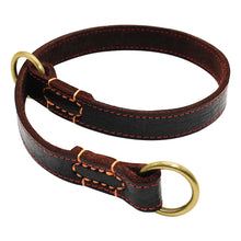 Load image into Gallery viewer, Leather Control Collar