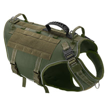 Load image into Gallery viewer, Tactical Dog Training Vest No Pull Military Harness Adjustable Dog Hiking Harness Working Vest For Medium Large Dogs