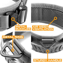 Load image into Gallery viewer, Rottie Military Tactical Collar with Handle