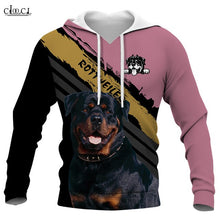 Load image into Gallery viewer, CLOOCL Men Hoodie Rottweiler Dog 3D Printed Animal Hooded Sweatshirt Women Streetwear Pullover Male Jacket Teenage Clothing
