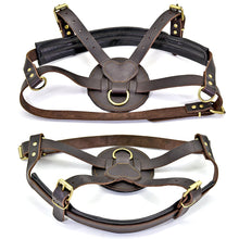 Load image into Gallery viewer, Soft Leather Big Dog Harness For Medium Large Dogs K9 Pitbull Adjustable Pet Harness Vest Bulldog Husky Rottweiler Harnesses