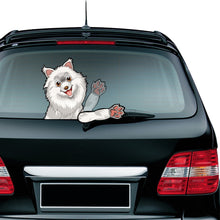 Load image into Gallery viewer, A Fierce Rottweiler Dog Removable Car Waving Wiper Rear Window Wiper Stickers Rear Windshield Car Sticker Car Styling Decoration