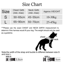 Load image into Gallery viewer, Dog Harness K9 Walking Adjustable Nylon Pet Dog Collar Vest Bungee Dog Leash Harness For Small Larges Dogs German Shepherd