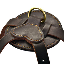 Load image into Gallery viewer, Soft Leather Big Dog Harness For Medium Large Dogs K9 Pitbull Adjustable Pet Harness Vest Bulldog Husky Rottweiler Harnesses