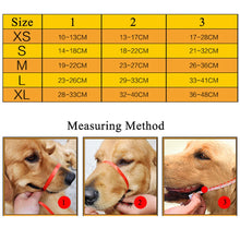 Load image into Gallery viewer, PU Leather Pet Dog Muzzle Adjustable Breathable Mask Anti Bark Bite Chew Safety for Small Large Dogs Mouth Soft Muzzles Training