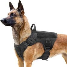 Load image into Gallery viewer, Military Tactical Dog Harness And Dog Leash Walking Training Adjustable Metal Buckle Thick material Vest For Medium Large Dog
