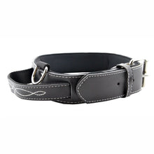 Load image into Gallery viewer, Big Dog Collar PU Leather Strong Dog Collar Leash with Handle PU Black Brown Pet Dogs Leash Collar CLPU01