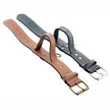 Load image into Gallery viewer, Big Dog Collar PU Leather Strong Dog Collar Leash with Handle PU Black Brown Pet Dogs Leash Collar CLPU01