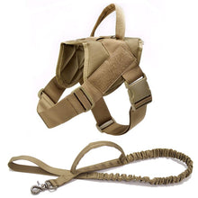 Load image into Gallery viewer, Dog Harness K9 Walking Adjustable Nylon Pet Dog Collar Vest Bungee Dog Leash Harness For Small Larges Dogs German Shepherd