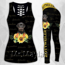 Load image into Gallery viewer, 3D Digital Printed Rottweiler Hollow Tanktop Women Sexy Vest Girls Fashion Tank tops Clothes ropa mujer Oversized Drop ship