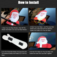 Load image into Gallery viewer, A Fierce Rottweiler Dog Removable Car Waving Wiper Rear Window Wiper Stickers Rear Windshield Car Sticker Car Styling Decoration