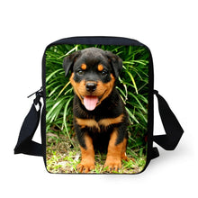 Load image into Gallery viewer, Cute Rottweiler Dog 3D Print Custom School Bags For Boys Girls Student Children School Backpack Satchel Kids Book Bag Mochila