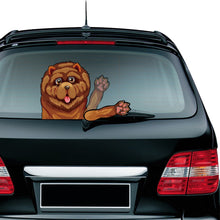 Load image into Gallery viewer, A Fierce Rottweiler Dog Removable Car Waving Wiper Rear Window Wiper Stickers Rear Windshield Car Sticker Car Styling Decoration