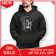 Load image into Gallery viewer, Autumn Rottweiler Rottweiler Quote Loyalty Quote Rottweiler Head Rottweiler Text Rottweiler Po Hoodies Cotton Streetwear Pullove