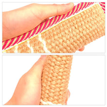 Load image into Gallery viewer, Dog Bite Tug Toy Jute K9 Tug Toy With Two Handles For Adult Dogs Puppies Teeth Healthy For Dogs Pet Training Play Throw 2 Size