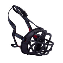 Load image into Gallery viewer, Pet Dog Adjustable Muzzle Mask Anti Bite Barking Silicone Mesh Mouth Halter Strong Dogs Muzzle Basket Pet Training Accessories
