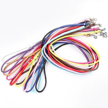 Load image into Gallery viewer, 1 PC Pet Product Soft PU Leather Smll Dog Leashes 120cm Dog Lead Pet Training Walking Puppy Leash Material Smooth Easy to Clean