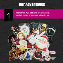 Load image into Gallery viewer, A Fierce Rottweiler Dog Removable Car Waving Wiper Rear Window Wiper Stickers Rear Windshield Car Sticker Car Styling Decoration