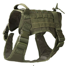 Load image into Gallery viewer, Nylon Pet Dog Vest Harness Sets Outdoor Tactical Training Dog Clothes For Medium Big Hunting Dog Pitbull Bull Terrier Rottweiler