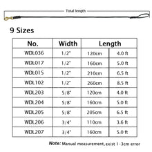 Load image into Gallery viewer, Braided Leather Dog Leash Pet K9 Walking Training Leash Lead For Medium Large Dogs German Shepherd Gift Dog Training Clicker