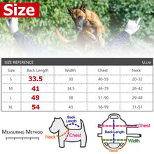 Load image into Gallery viewer, Military Tactical Dog Clothe Harness Service Working Dogs Vest Nylon Leash Lead Train Running For Medium Large German Shepherd