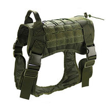 Load image into Gallery viewer, Nylon Pet Dog Vest Harness Sets Outdoor Tactical Training Dog Clothes For Medium Big Hunting Dog Pitbull Bull Terrier Rottweiler