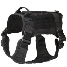 Load image into Gallery viewer, Nylon Pet Dog Vest Harness Sets Outdoor Tactical Training Dog Clothes For Medium Big Hunting Dog Pitbull Bull Terrier Rottweiler