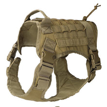 Load image into Gallery viewer, Nylon Pet Dog Vest Harness Sets Outdoor Tactical Training Dog Clothes For Medium Big Hunting Dog Pitbull Bull Terrier Rottweiler