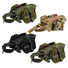 Load image into Gallery viewer, Military Tactical Dog Clothe Harness Service Working Dogs Vest Nylon Leash Lead Train Running For Medium Large German Shepherd