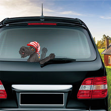 Load image into Gallery viewer, A Fierce Rottweiler Dog Removable Car Waving Wiper Rear Window Wiper Stickers Rear Windshield Car Sticker Car Styling Decoration