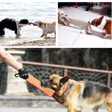 Load image into Gallery viewer, Dog Bite Tug Toy Jute K9 Tug Toy With Two Handles For Adult Dogs Puppies Teeth Healthy For Dogs Pet Training Play Throw 2 Size
