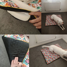 Load image into Gallery viewer, Large Dog Bed Mat Memory Foam Breathable Dog Beds Oxford Bottom Orthopedic Mattress Beds For Small Medium Large Pet