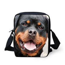 Load image into Gallery viewer, Cute Rottweiler Dog 3D Print Custom School Bags For Boys Girls Student Children School Backpack Satchel Kids Book Bag Mochila