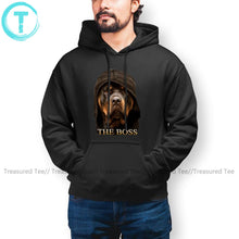 Load image into Gallery viewer, Autumn Rottweiler Rottweiler Quote Loyalty Quote Rottweiler Head Rottweiler Text Rottweiler Po Hoodies Cotton Streetwear Pullove