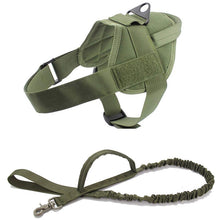 Load image into Gallery viewer, Dog Harness K9 Walking Adjustable Nylon Pet Dog Collar Vest Bungee Dog Leash Harness For Small Larges Dogs German Shepherd