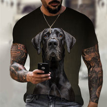 Load image into Gallery viewer, CLOOCL Animals T-shirts 3D Graphic Fun Dog Printed Tees Fashion Rottweiler T-shirt Casual Pullovers Tops Hip Hop Streetwear
