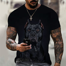 Load image into Gallery viewer, CLOOCL Animals T-shirts 3D Graphic Fun Dog Printed Tees Fashion Rottweiler T-shirt Casual Pullovers Tops Hip Hop Streetwear