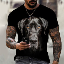 Load image into Gallery viewer, CLOOCL Animals T-shirts 3D Graphic Fun Dog Printed Tees Fashion Rottweiler T-shirt Casual Pullovers Tops Hip Hop Streetwear