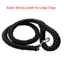 Load image into Gallery viewer, Nylon Dog Harness Leash For Medium Large Dogs Leads Pet Training Running Walking Safety Mountain Climb Dog Leashes Ropes supply