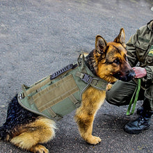 Load image into Gallery viewer, Tactical Dog Training Vest No Pull Military Harness Adjustable Dog Hiking Harness Working Vest For Medium Large Dogs
