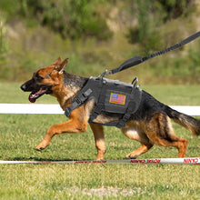 Load image into Gallery viewer, Tactical Dog Harness Leash Durable Military Dog Harness Vest MOLLE For Large Dogs erman Shepherd Training Harnesses With Pouches
