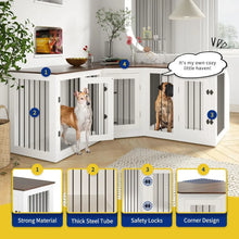Load image into Gallery viewer, Estate Corner Kennel Cabinet
