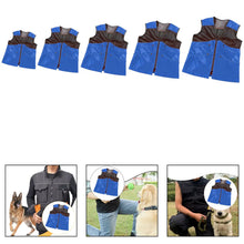 Load image into Gallery viewer, Dog Handler Training Vest Reflective Waterproof Clothing with 12 Pockets for Canine Bite Protection Workwear
